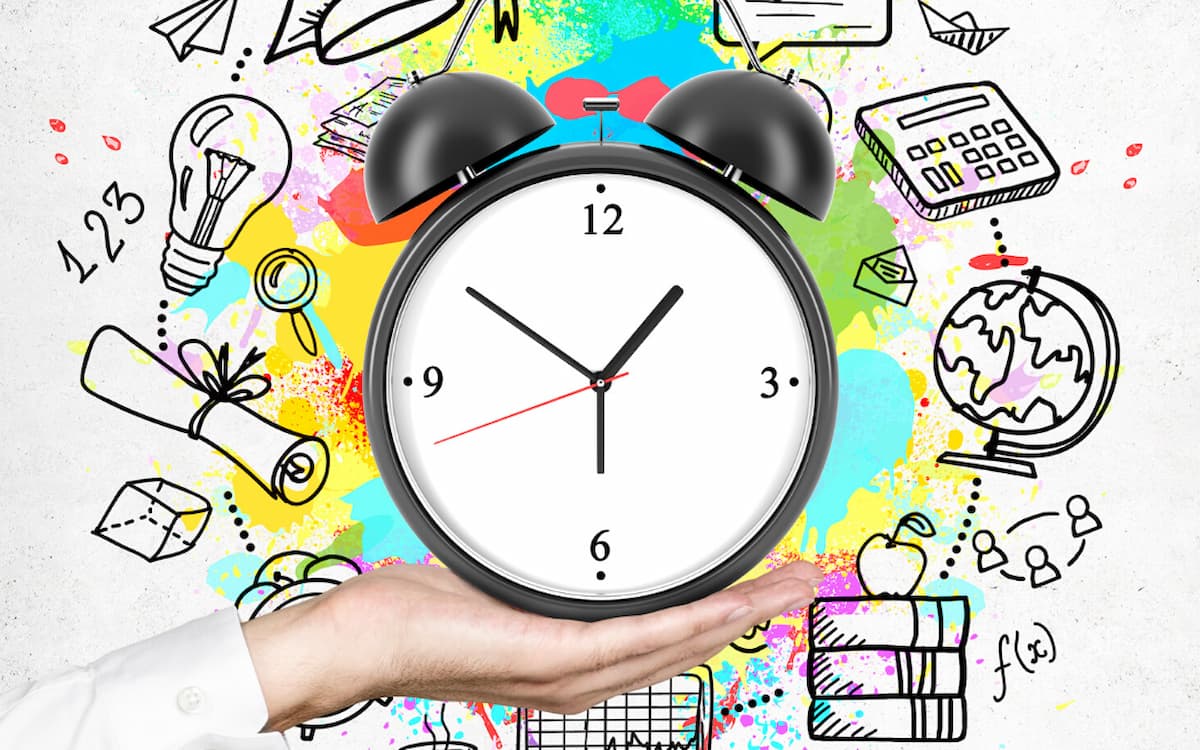 time-management-skills-and-effective-activities-vector-image